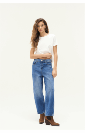 JEAN WIDE LEG WITHMAN AKIABARA