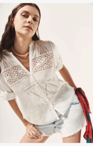 CAMISA AMALITA LACES RAPSODIA