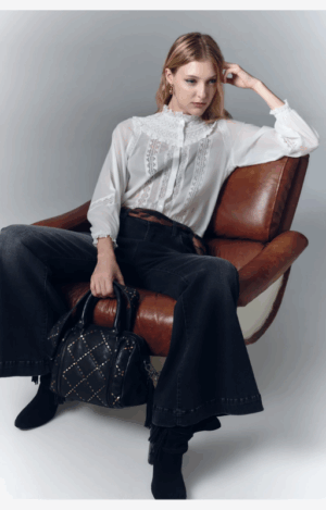 JEAN SEVENTIES BLACK RAPSODIA