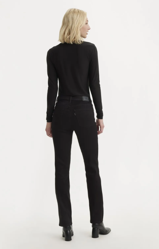 jean hi rise stright negro (4)