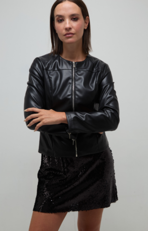 CAMPERA ECOCUERO MAILEN OJOROJO