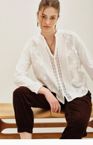 CAMISA AMALITA LACE RAPSODIA