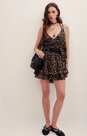 FALDA CHEETA ANIMAL LIGHT RAPSODIA
