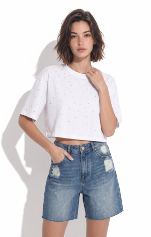 REMERA C/R M/C HOLLY AKIABARA